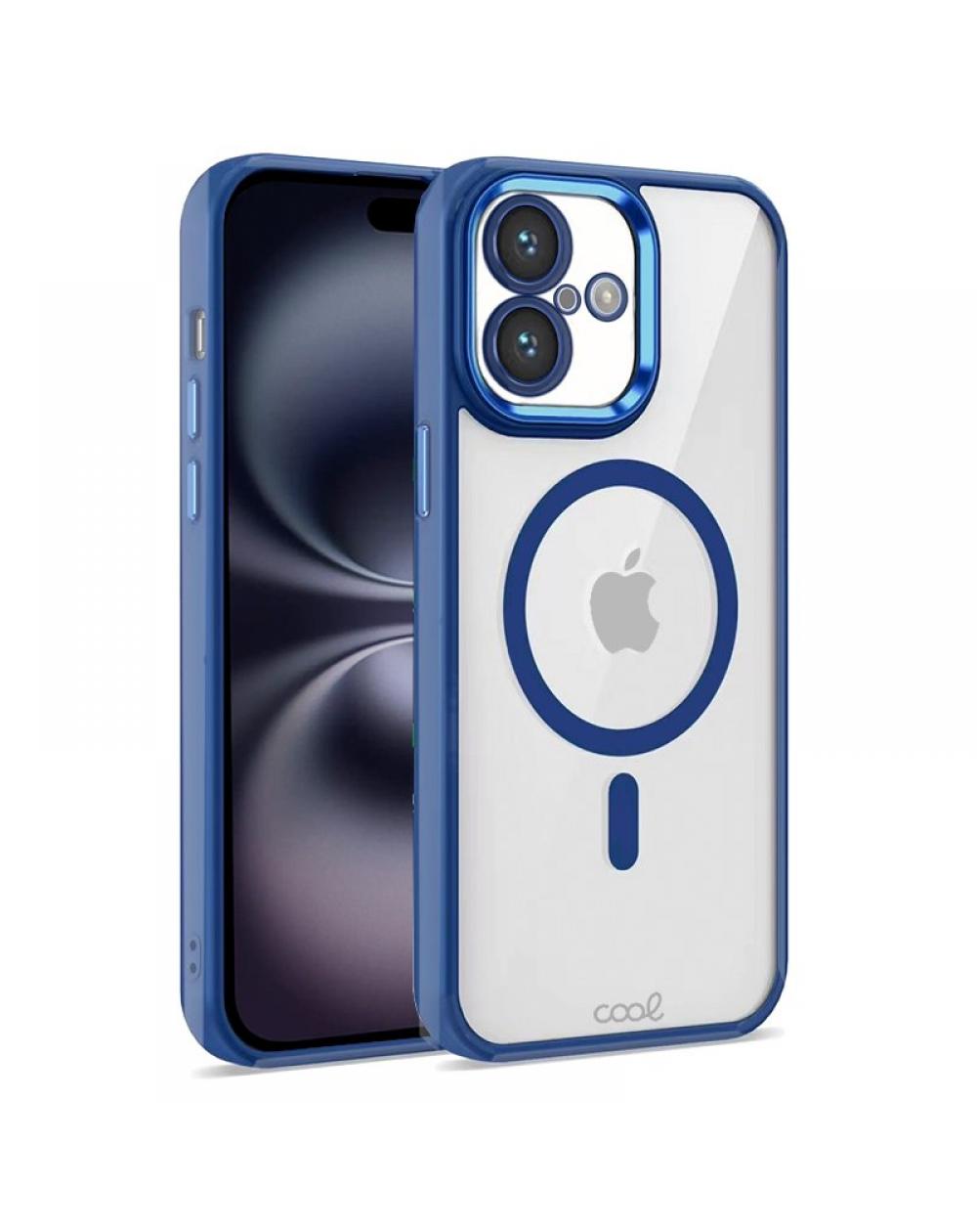 Carcasa COOL para iPhone 16 Magnética Borde Marino