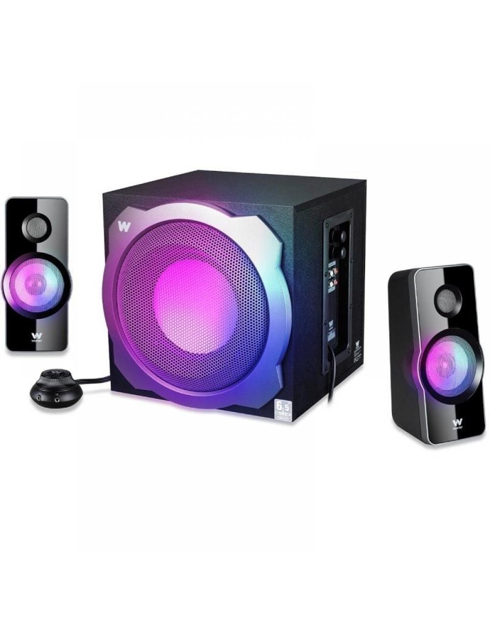 Altavoces Woxter Big Bass 260 RGB/ 150W/ 2.1