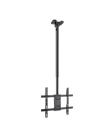 Soporte de Techo Giratorio/ Inclinable/ Nivelable TooQ LPCE1175TSLI-XL-B para TV de 32-75'/ hasta 60kg