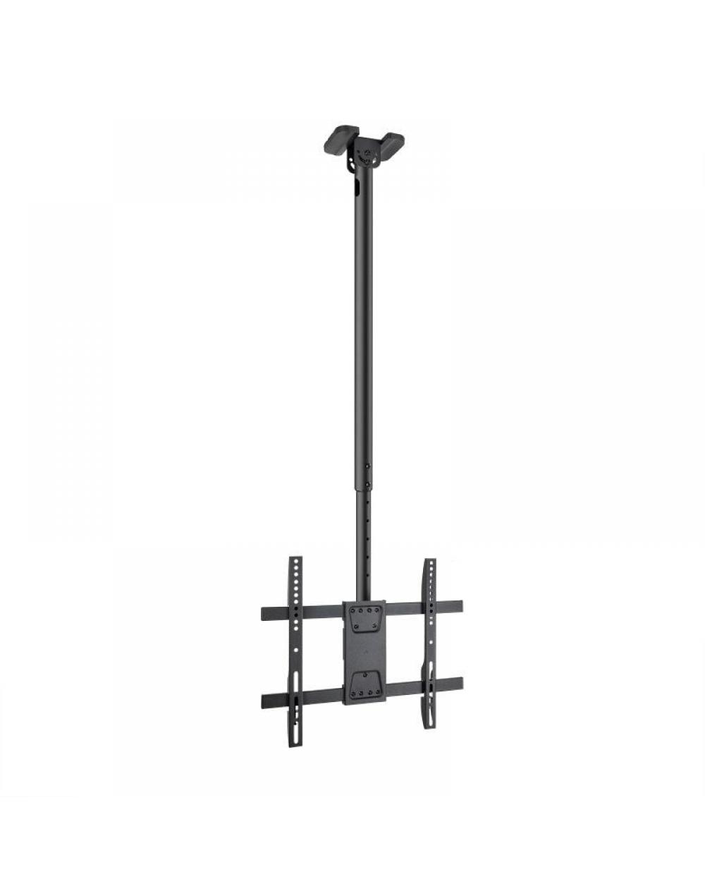 Soporte de Techo Giratorio/ Inclinable/ Nivelable TooQ LPCE1175TSLI-XL-B para TV de 32-75'/ hasta 60kg