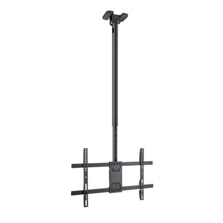 Soporte de Techo Giratorio/ Inclinable/ Nivelable TooQ LPCE1186TSLI-XL-B para TV de 43-86'/ hasta 60kg