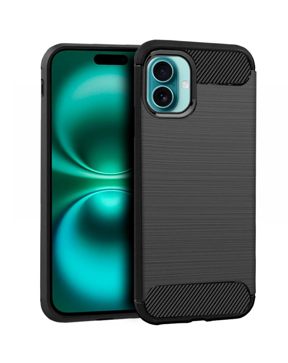 Carcasa COOL para iPhone 16 Plus Carbón Negro