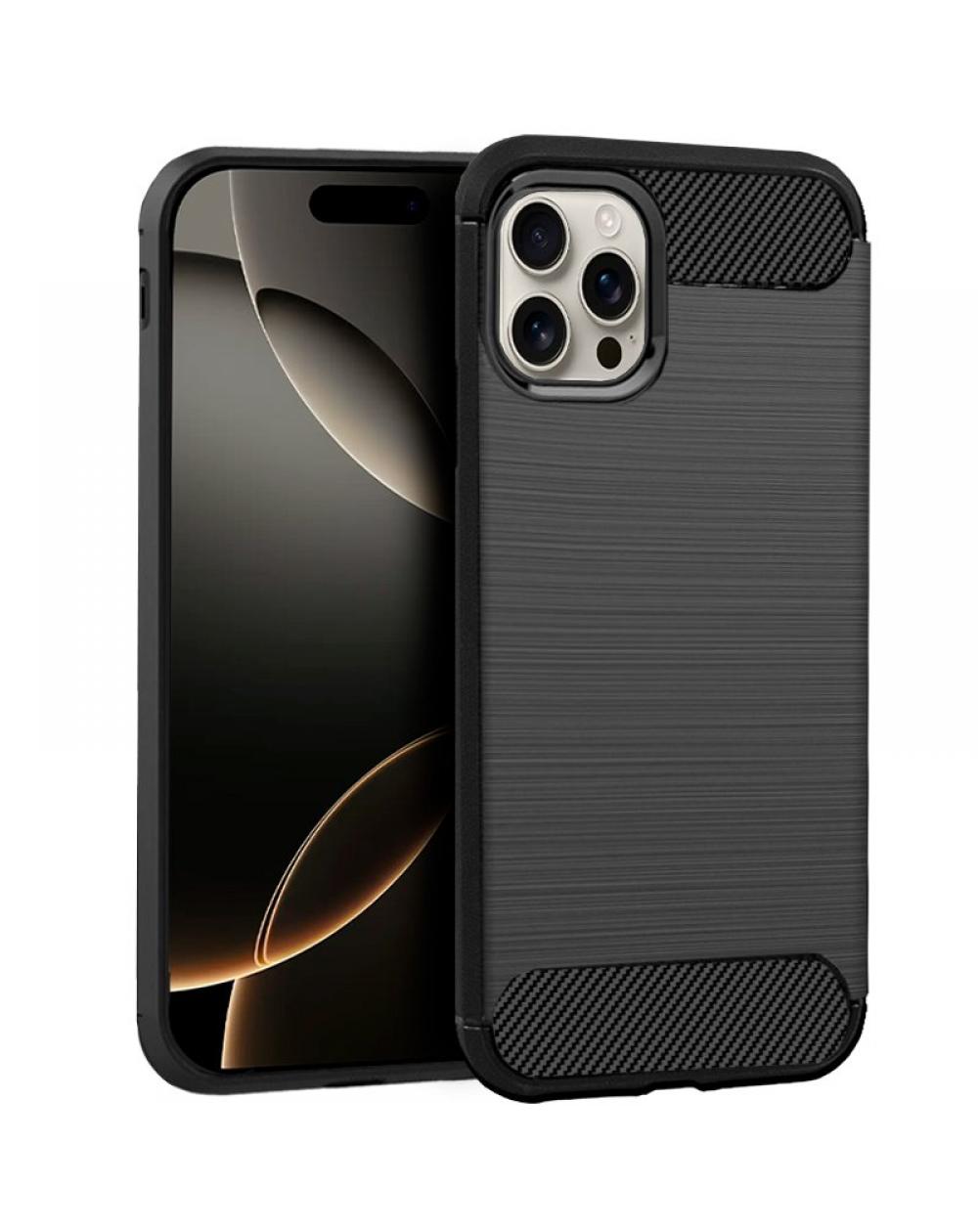 Carcasa COOL para iPhone 16 Pro Carbón Negro