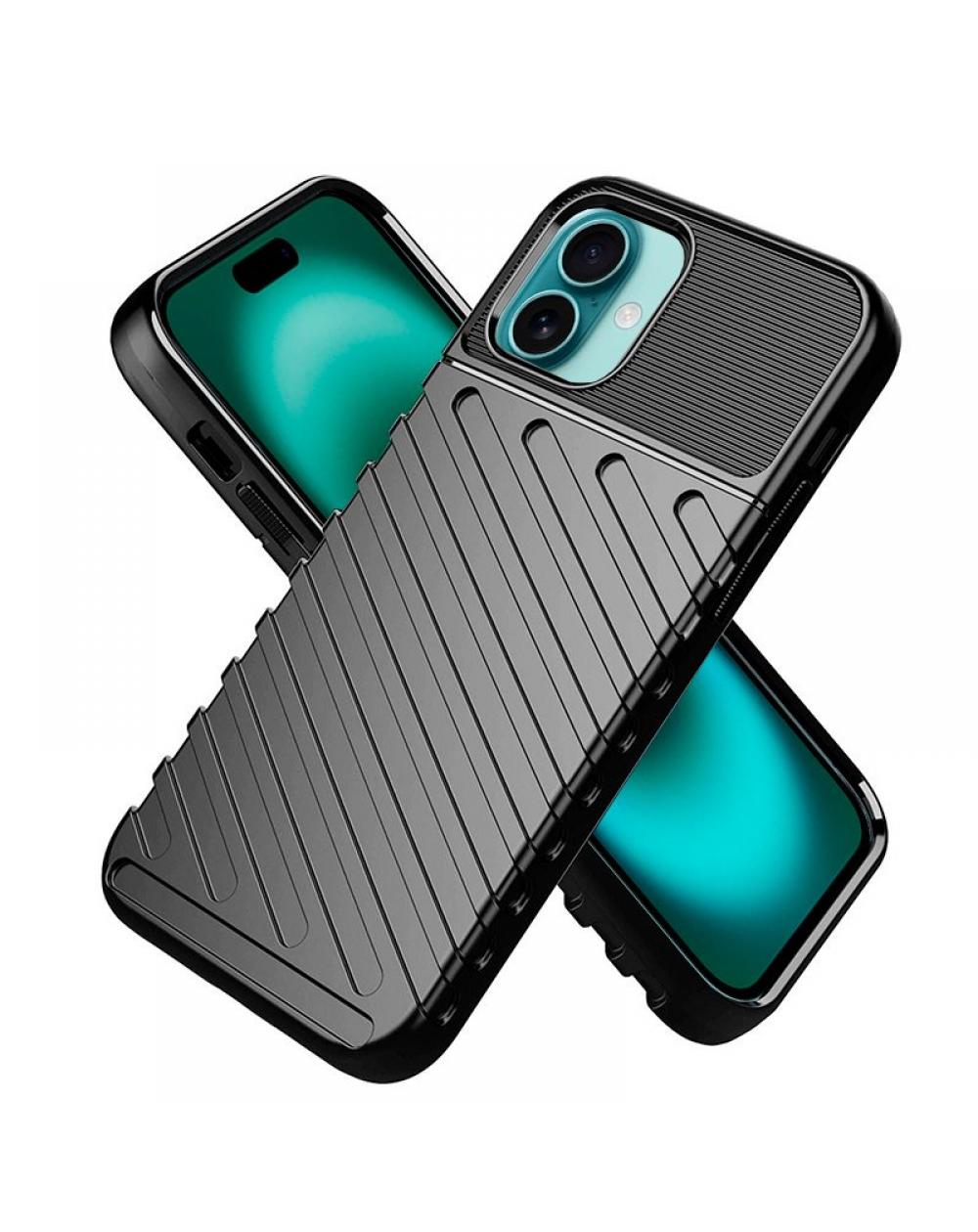 Carcasa COOL para iPhone 16 Plus Thunder Negro