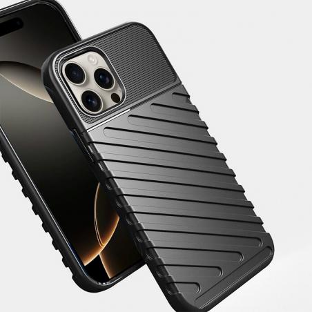 Carcasa COOL para iPhone 16 Pro Thunder Negro