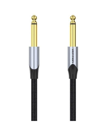 Cable Estéreo Vention BASHG/ Jack 6.5 Macho - Jack 6.5 Macho/ 1.5m/ Gris