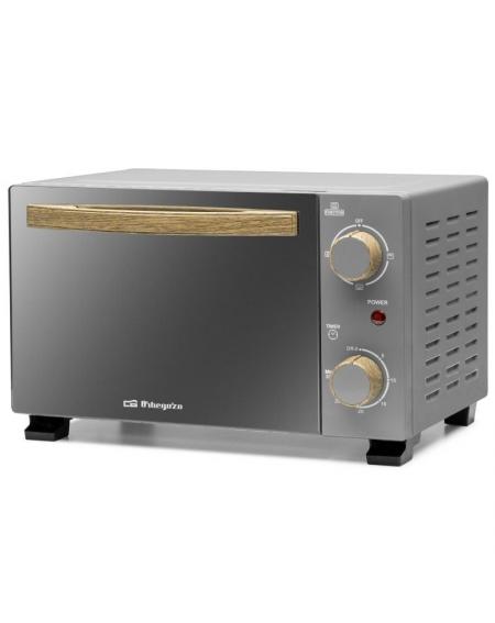 Horno de Sobremesa Orbegozo HO 995/ 800W/ Capacidad 10L/ Gris