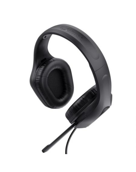 Auriculares Gaming con Micrófono Trust Gaming GXT 416 Zirox/ Jack 3.5/USB Negros