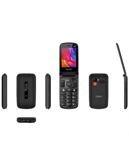 Teléfono Móvil Qubo P-210NW 4G para Personas Mayores/ Negro