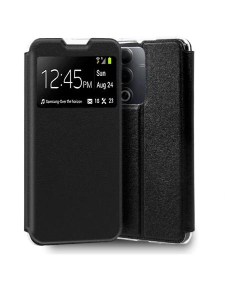 Funda COOL Flip Cover para Oppo A80 5G Liso Negro