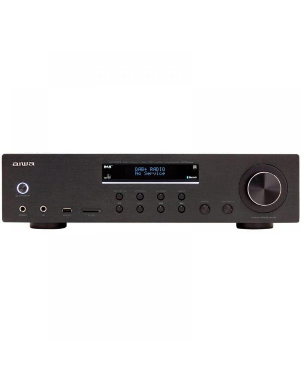 Amplificador Estéreo Aiwa AMR-200DAB/ 200W