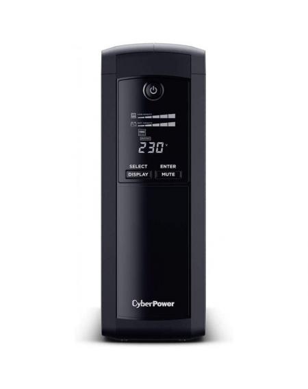 SAI Línea Interactiva Cyberpower VP1200ELCD-DE/ 1200VA-720W/ 5 Salidas/ Formato Torre