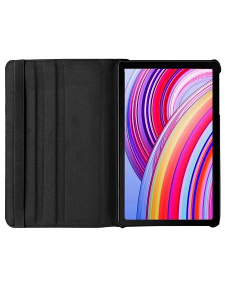 Funda COOL para Xiaomi Redmi Pad Pro Giratoria Polipiel Negro