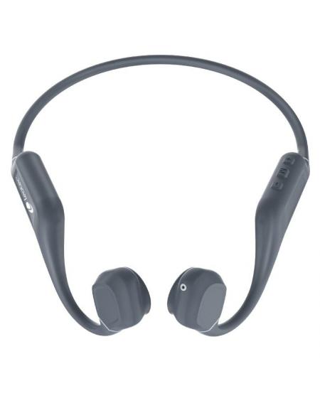 Auriculares Inalámbricos Deportivos de Conducción Ósea Leotec Osea Kuri/ con Micrófono/ Bluetooth/ Grises