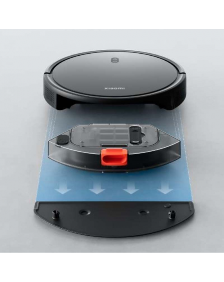 Robot Aspirador Xiaomi Robot Vacuum E10C/ Friegasuelos/ control por WiFi/ Negro