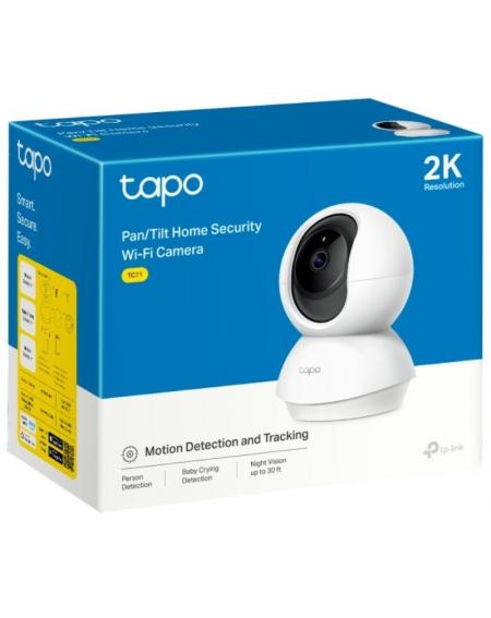 Cámara de Videovigilancia TP-Link Tapo TC71/ Visión Nocturna/ Control desde APP