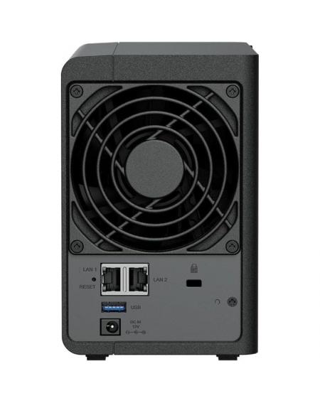 NAS Synology Diskstation DS224+/ 2 Bahías 3.5'- 2.5'/ 2GB DDR4/ Formato Torre