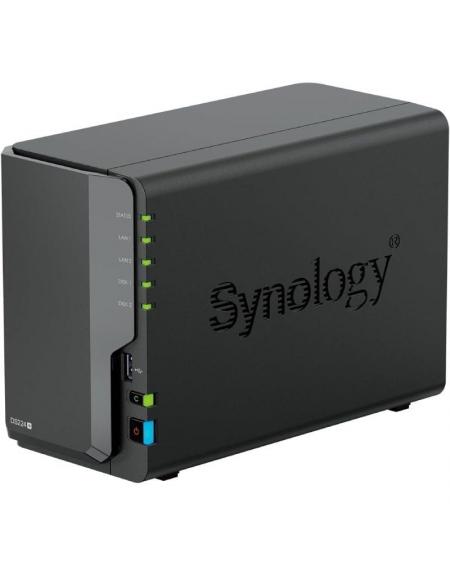 NAS Synology Diskstation DS224+/ 2 Bahías 3.5'- 2.5'/ 2GB DDR4/ Formato Torre