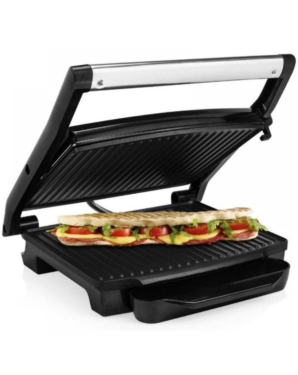 Grill Eléctrico Princess Panini Grill 112415/ 2000W/ Tamaño 30*24cm