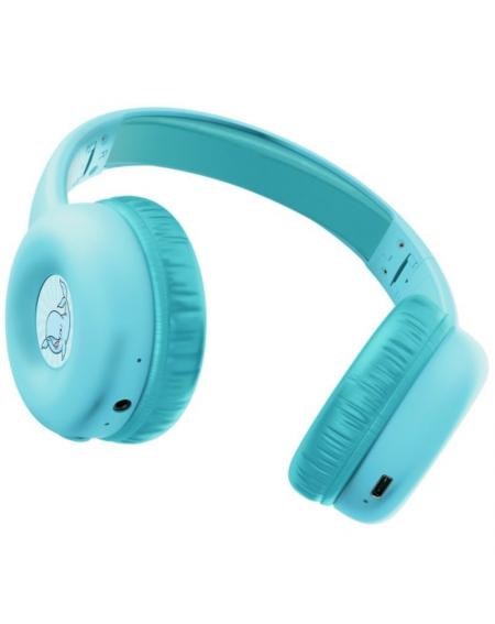 Auriculares Infantiles Inalámbricos Trust Nouna Kids/ con Micrófono/ Azules