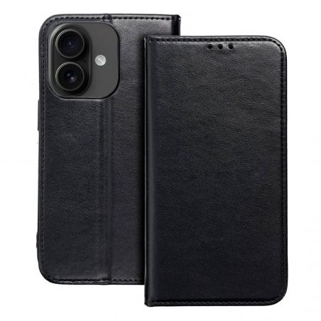 Funda COOL Flip Cover para iPhone 16 Liso Negro