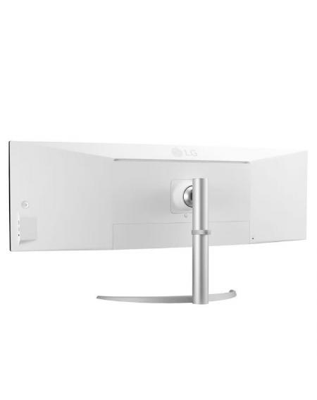 Monitor Gaming Ultrapanorámico Curvo LG UltraGear 49WQ95C-W 49'/ Dual QHD/ Multimedia/ Regulable en altura/ Blanco