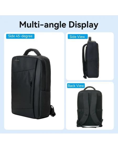 Mochila Vention KRRB0 para Portátiles hasta 15.6'/ 20L/ Impermeable/ Negra