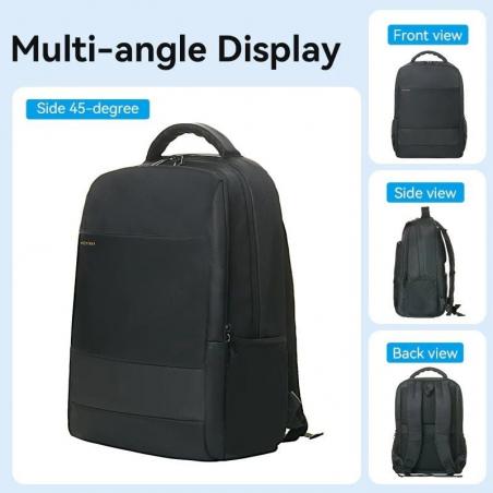 Mochila Vention KRQB0 para Portátiles hasta 15.6'/ 20L/ Impermeable/ Negra