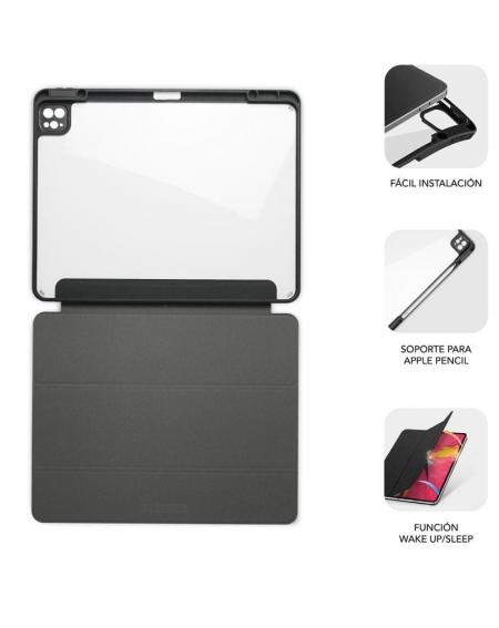 Funda Subblim Clear Shock Case para iPad Pro 12.9' 2024 M4/ Negra