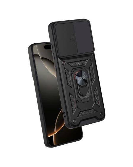 Carcasa COOL para iPhone 16 Pro Hard Ring Negro