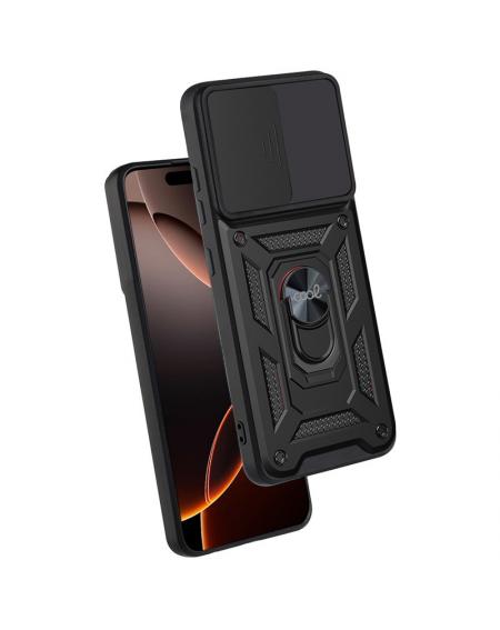 Carcasa COOL para iPhone 16 Pro Max Hard Ring Negro