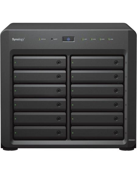 NAS Synology Diskstation DS2422+/ 12 Bahías 3.5'- 2.5'/ 4GB DDR4/ Formato Torre