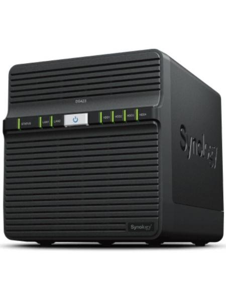 NAS Synology Diskstation DS423/ 4 Bahías 3.5'- 2.5'/ 2GB DDR4/ Formato Torre