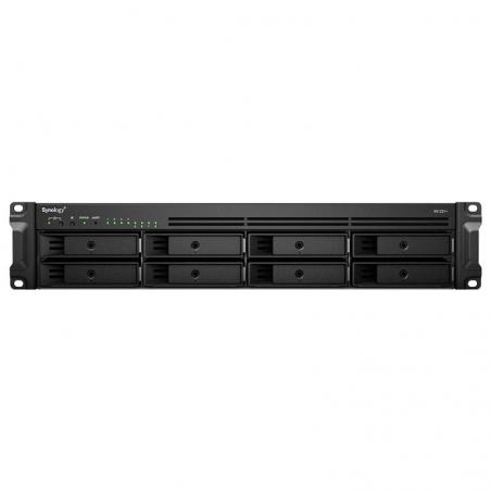 NAS Synology Diskstation RS1221RP+/ 8 Bahías 3.5'- 2.5'/ 4GB DDR4/ Formato Rack