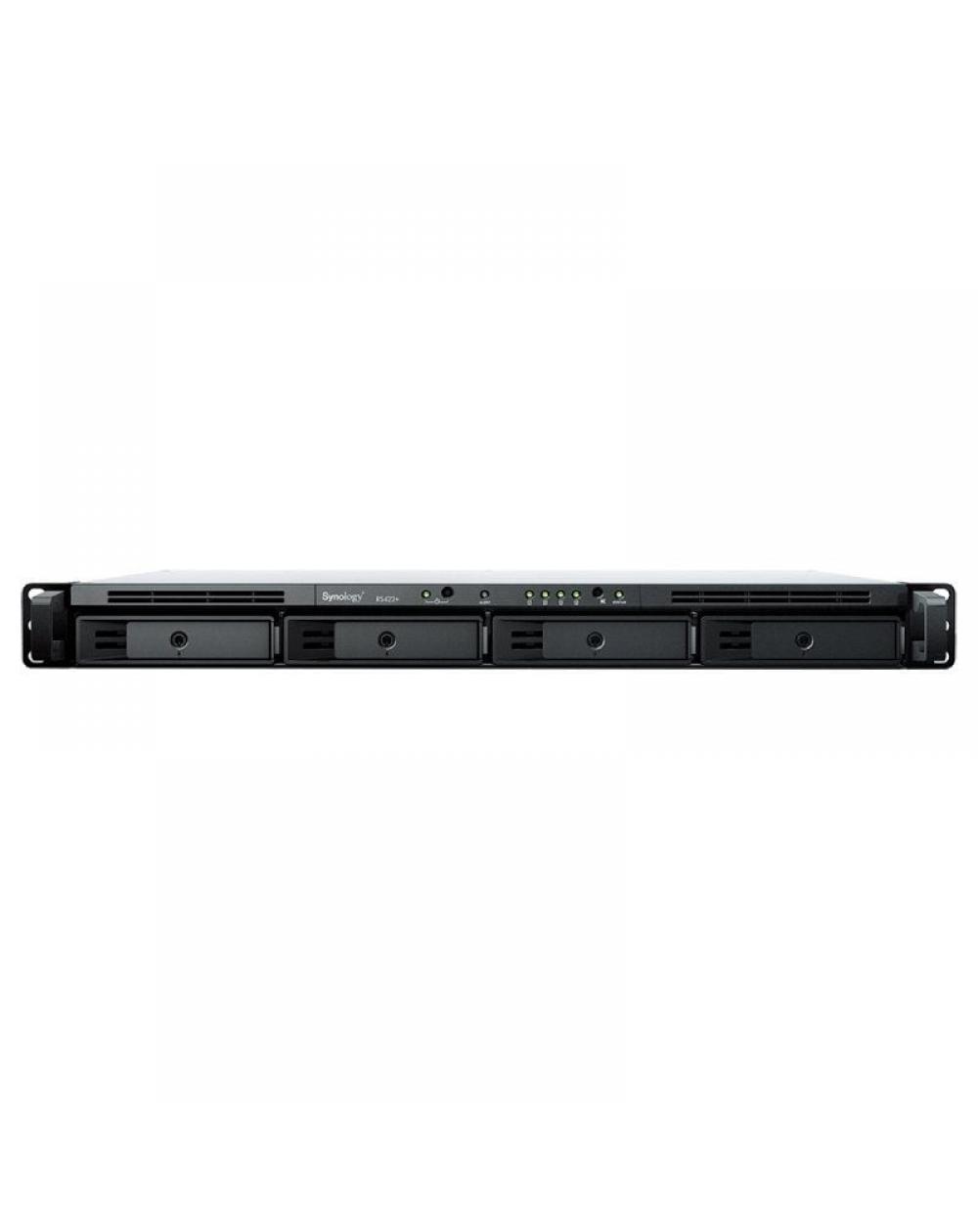 NAS Synology RackStation RS422+/ 4 Bahía 3.5'- 2.5'/ 2GB DDR4/ Formato Rack