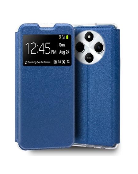 Funda COOL Flip Cover para Xiaomi Redmi 14C Liso Azul