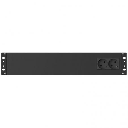 Unidad de Distribución para Alimentación Phasak COMPACT 800 VA/ 9A/ 8x Schuko/ Formato Rack 2U