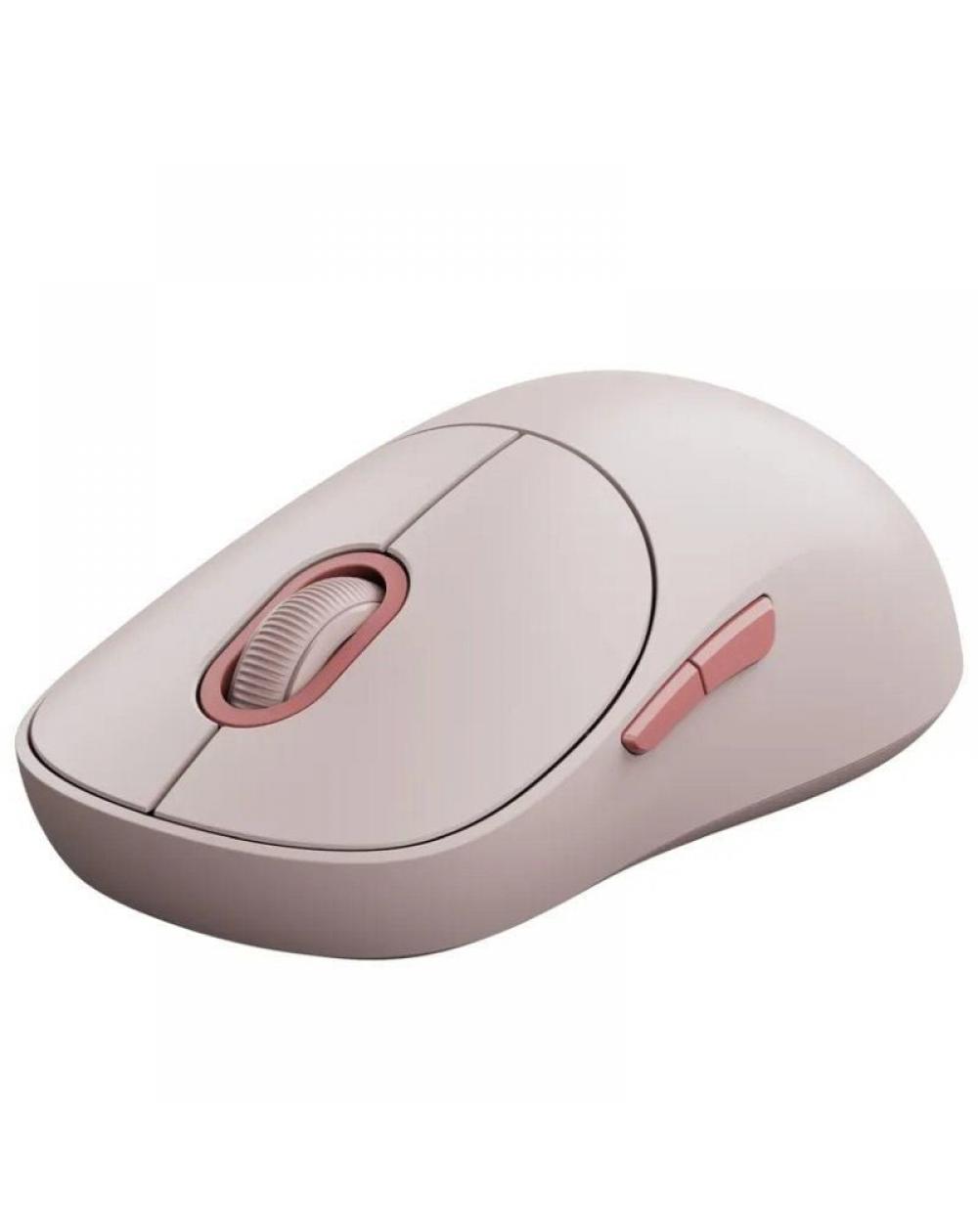 Ratón Inalámbrico Xiaomi Wireless Mouse 3/ Hasta 1200 DPI/ Rosa