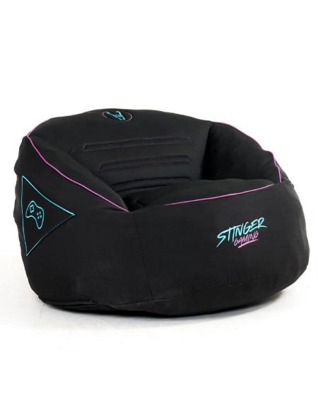 Puff Woxter Stinger Gaming/ con relleno/ Azul y Negro