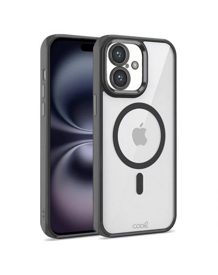 Carcasa COOL para iPhone 16 Magnética Borde Negro