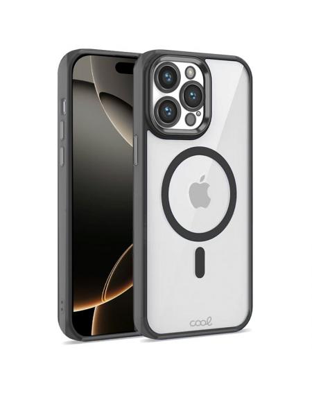 Carcasa COOL para iPhone 16 Pro Magnética Borde Negro