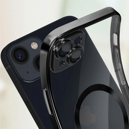 Carcasa COOL para iPhone 16 Pro Magnética Borde Negro