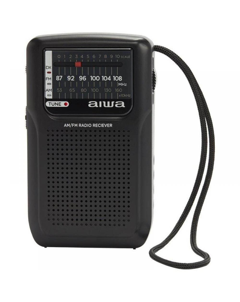 Radio Portátil Aiwa RS-33/ Negra