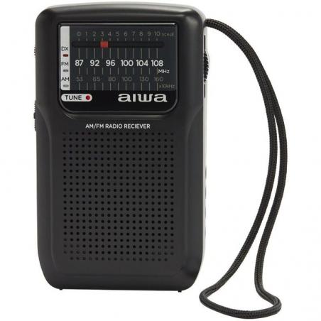 Radio Portátil Aiwa RS-33/ Negra