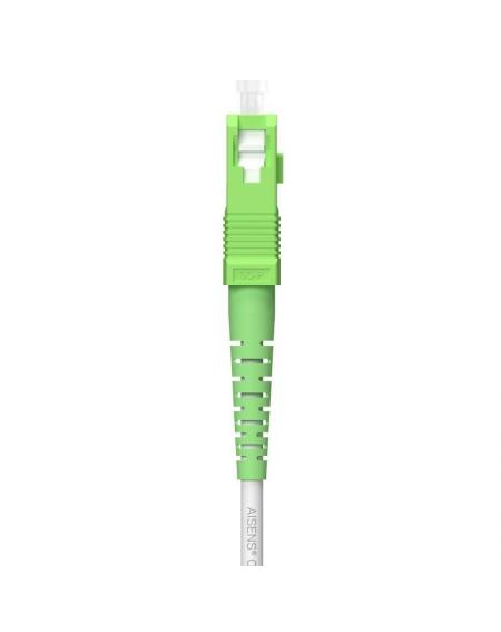 Cable de Fibra Óptica G657A2 3.0 9/125 SMF Aisens A152-0620/ LSZH/ 200m/ Blanco