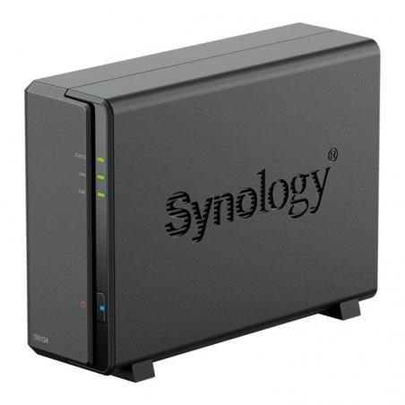 NAS Synology Diskstation DS124/ 1 Bahía 3.5'- 2.5'/ 1GB DDR4/ Formato Torre