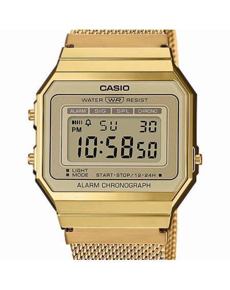 Reloj Digital Casio Vintage Iconic A700WEMG-9AEF/ 37mm/ Dorado - Imagen 2