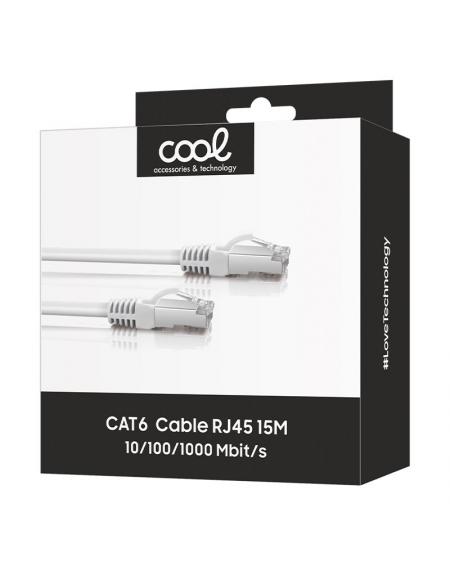 Cable Red Internet Universal CAT6 RJ45 15 metros COOL