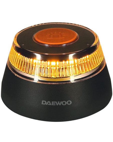 Luz de Emergencia para coche Daewoo DW5001 V16/ Homologada/ Base Imantada/ Geolocalizable/ Funciona a Pilas