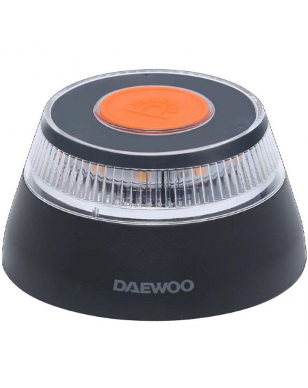 Luz de Emergencia para coche Daewoo DW5001 V16/ Homologada/ Base Imantada/ Geolocalizable/ Funciona a Pilas